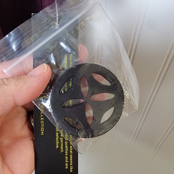 IC by Connie K faux suede asymmetrical blazer size small - Picture 5 of 5